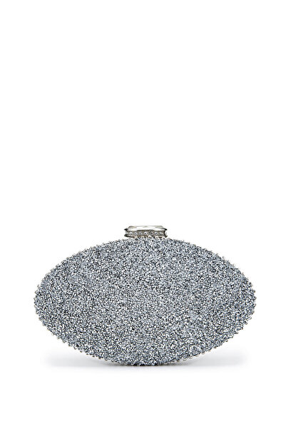 Tamer Tanca Women's Vegan Silver Evening Dress Bag