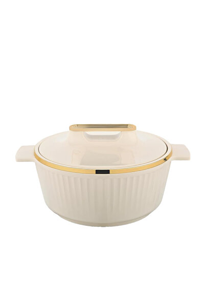 ASIAN قدر طهي فاخر - وعاء ساخن معزول من الفولاذ المقاوم للصدأ (متنوع - بيج وأ...