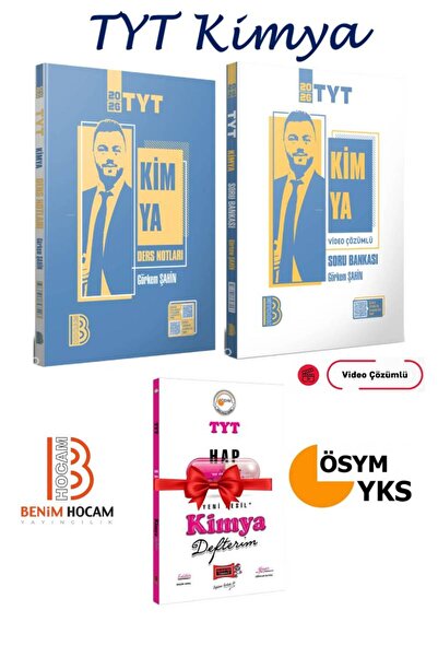 Panem Yayınları 2026 Benim Hocam TYT Kimya Ders Notları Görkem Şahin+Benim Ho...