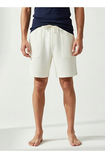 FAV شورت رجالي قطني بخصر مرن
