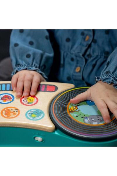Baby Einstein Hape DJ Discovery Magic Touch Turntable - Ahşap Müzikli Oyuncak