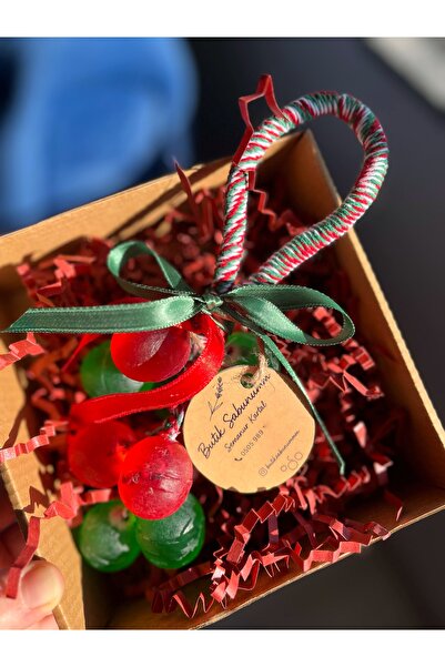 Butik Sabunumm صابون هدايا بتصميم السنة الجديدة، صابون طبيعي مصنوع يدويًا، 4 قطع