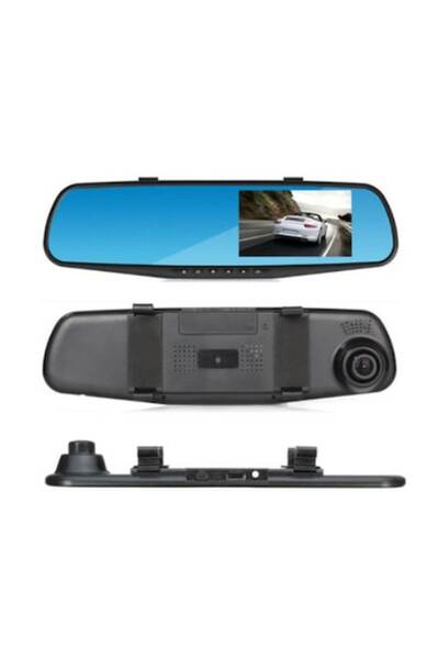 LMI Monitor DVR tip oglindă Lumi cu ecran de 4 inci și cameră frontală