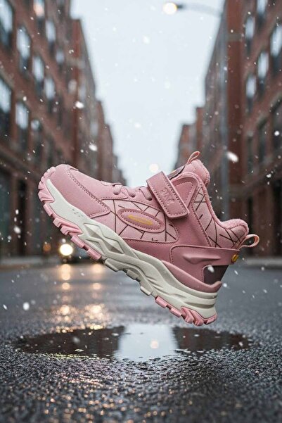 Vicco Kız Çocuk Kürklü Pudra Outdoor Bot