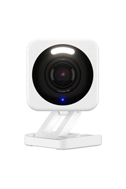 Wyze Cameră de supraveghere Smart Cam V4, Viziune nocturnă color, rezoluție 2.5K QHD, Alb