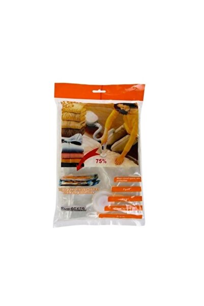 Aspire Set de 5 saci vidați pentru depozitarea hainelor, dimensiune 60 x 80 c...