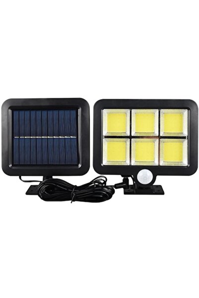 JABAL Lampă solară LED 30W cu senzor de mișcare, telecomandă, panou solar reg...