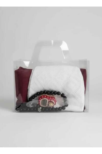 Dekomina 4'lü Çantalı Mevlid ve Umre Hediyelik Set