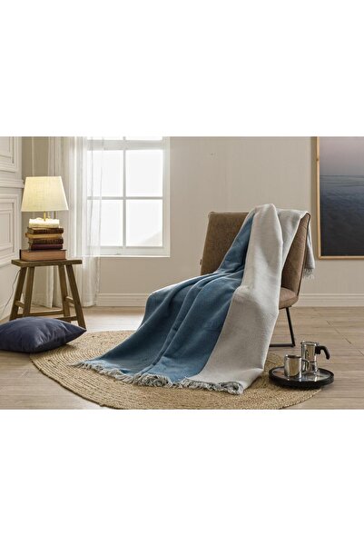 Özdilek Двосторонній плед з бахромою 130 x 170 см