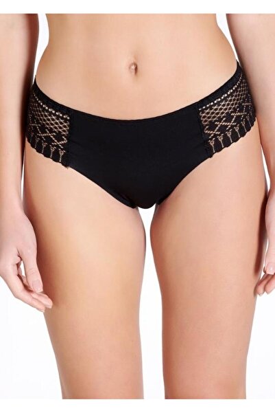 2027 Cotton Laser Cut No Trace Side Lace Women's Panties