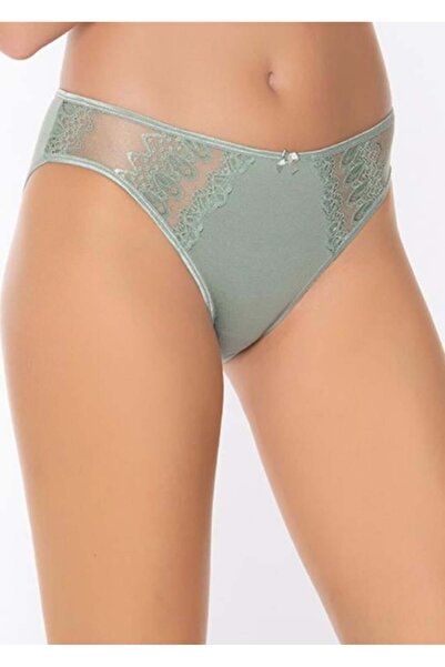 Belinay 2002 Modal-Pamuk Dantelli Karışık Renkli 4'lü Set Kadın Külot