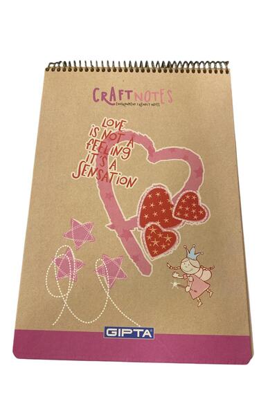 tüftürük دفتر ملاحظات جيبتا كرافتنوتز 100 ورقة مربعة