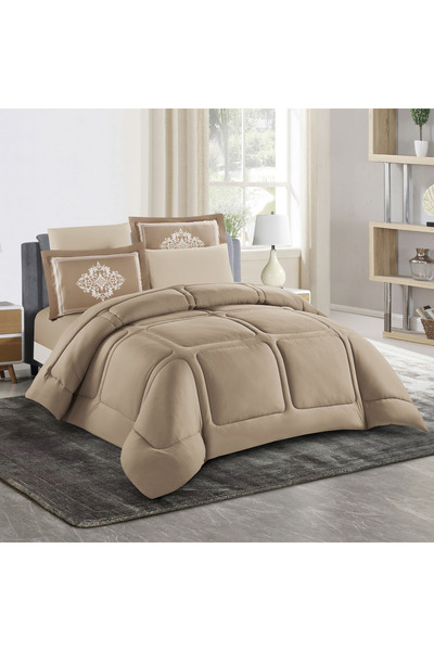 unique home collection Unique Home Sophia 4-Piece Twin Comforter Set - 240x170 cms