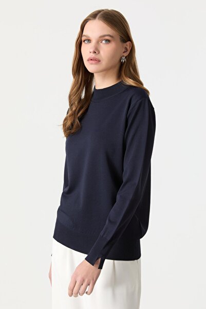 accort Yarım Balıkçı Triko Tunik-LACI