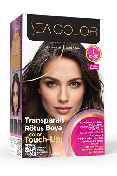 ahsun Transparan Rötüş Boyası Açık Kahve Kumral Açık Kumral