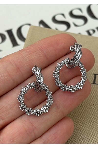 MioArt Women's Dangle Hoop Earrings