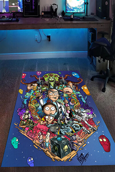 RUGRUMBA Kaymaz Taban Makinede Yıkanabilir Gaming Oyuncu Playstation Xbox Gam...