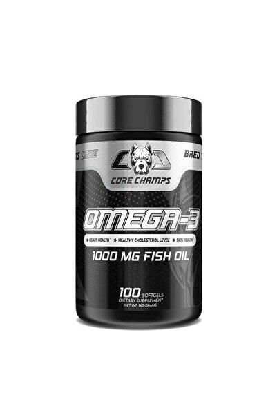 Core Champs Omega-3 Fish Oil 1000mg, 100 Softgels