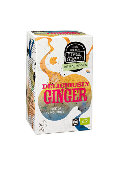 Royal Green Deliciously Ginger Tea, Royal Green, 27 gr, 16 sachets