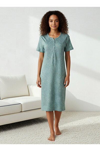 FAV Printed Sleepshirt with Short Sleeves