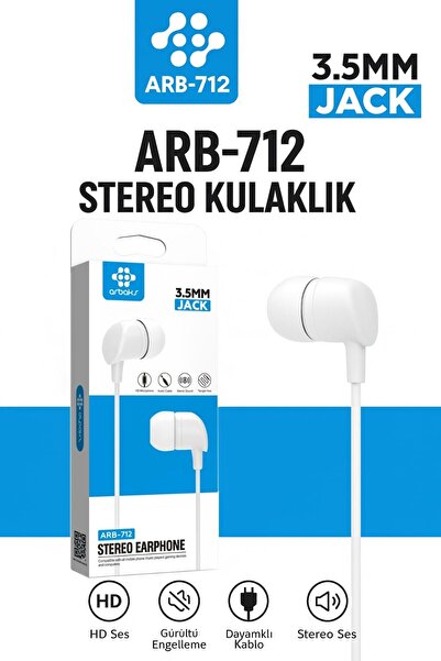 ARBAX KABLOLU STEREO KULAKLIK