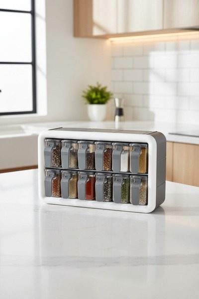 Cornella Set de condimente cu suport, 12 bucăți