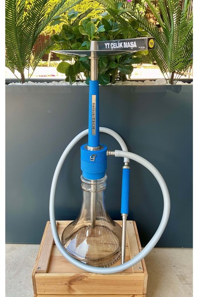 YT SHISHA SHOP Yt Switch Tech Nargile Takımı / Mavi