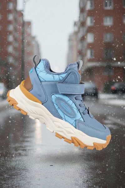 Vicco Erkek Çocuk Kürklü Outdoor Bot Kot Rengi