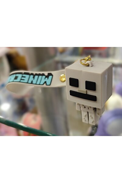 ada çanta kırtasiye Μπρελόκ 3D από σκληρή σιλικόνη με φιγούρα μπλοκ (6 εκ.) A...