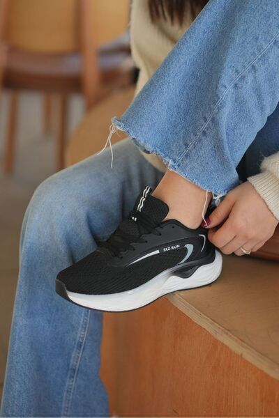 SOLAZER Women's White Orthopedic Sole Casual Sneaker 048