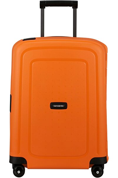 Samsonite S'Cure Spinner 55 cm Orange — cabin trolley, 4 wheels 360°