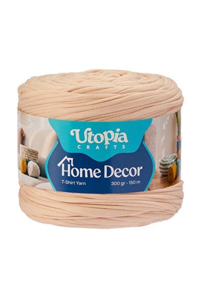 Utopia Crafts T-Shirt Yarn 300 g 150 m %100 Mikrofiber Polyester Örgü İpi