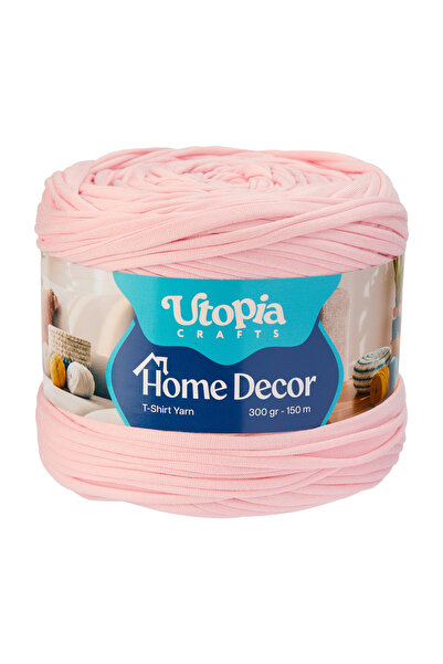 Utopia Crafts T-Shirt Yarn 300 g 150 m %100 Mikrofiber Polyester Örgü İpi
