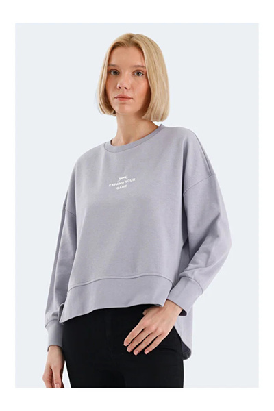 Slazenger Vital ST24WK025-680 Lila Swatshirt