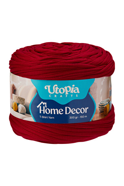 Utopia Crafts T-Shirt Yarn 300 g 150 m %100 Mikrofiber Polyester Örgü İpi