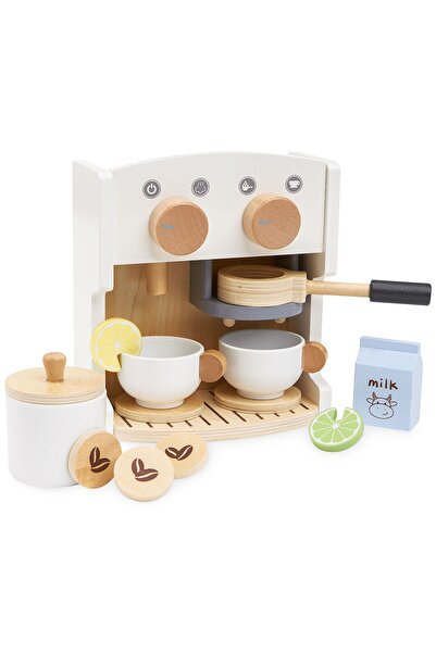 mamabrum Aparat de cafea și ceai din lemn cu accesorii - magazin de cafea