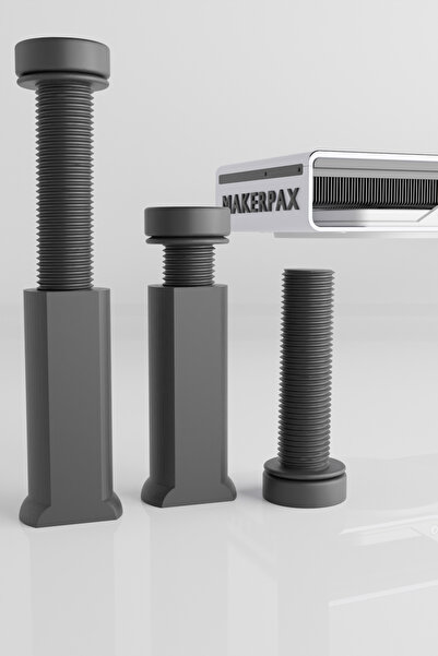 Makerpax Özelleştirilebilir CUSTOM Ayarlanabilir Ekran Kartı Tutucu - Ekran Kartı Destek Aparatı