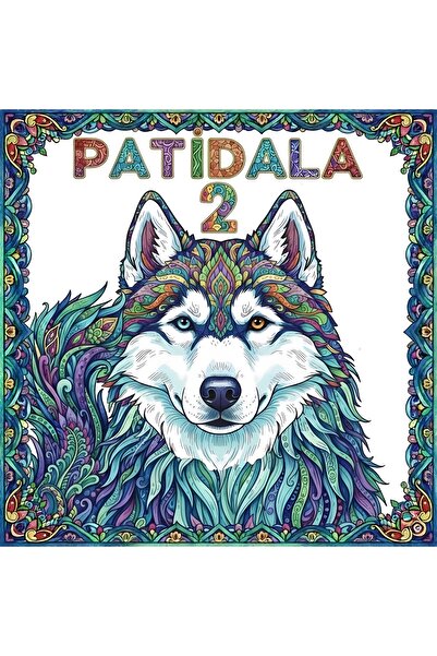 M&H Coloring Patidala 2 - 21x21 cm Mandala Boyama Kitabı, Çocuk ve Yetişkinler için