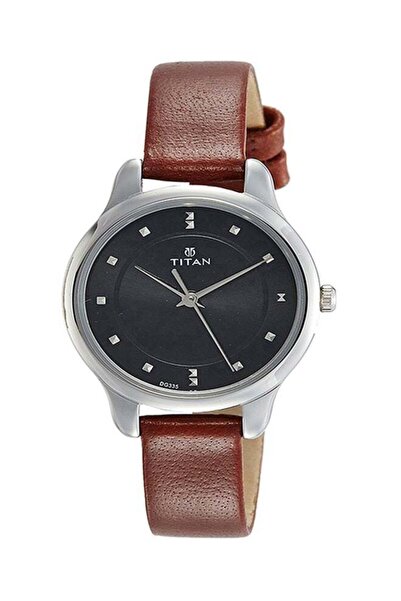 Titan ساعة نسائية تناظرية مقاومة للماء، موديل 2481SL07