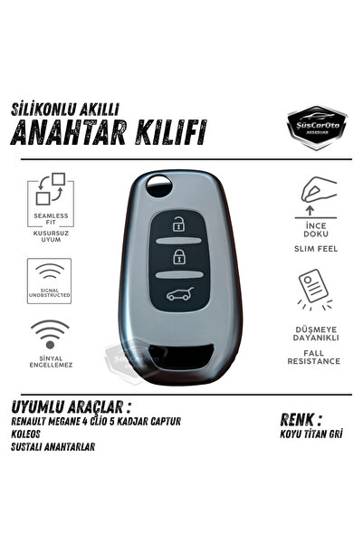 ŞüsCarOto Aksesuar Pentru Renault Megane 4 Clio 5 Kadjar Captur Kaleos Husă d...