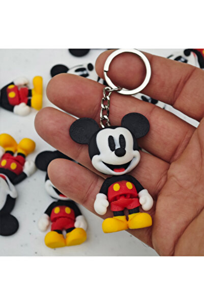 AtölyeMatris Μπρελόκ Μίκυ Μάους Πολύχρωμο 3D PRINTING PLA PLASTIC 6 x 5 x 2,5...