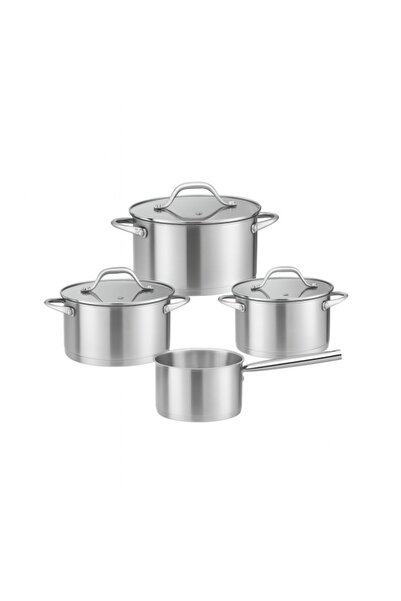 Zilan Stainless Steel 7-Piece Cookware Set ZLN 1344, Silver