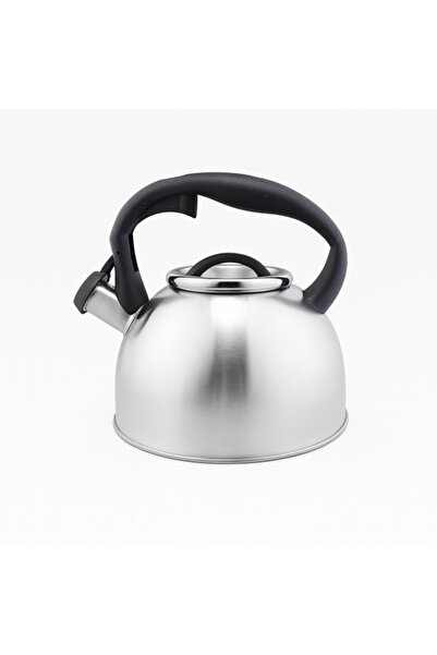 Floria Stainless Steel Whistling Kettle, 3 L, Polished Exterior, Wide Base, Z...