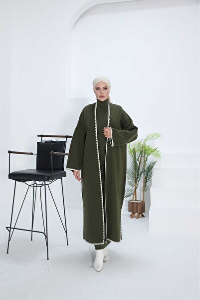 Nissra Ankanoor Shepherd Embroidered Knitwear Cardigan Anka18204