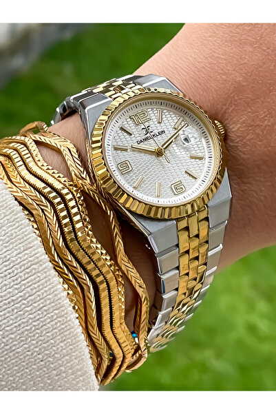 Daniel Klein Brand Original Women's Steel Watch Wedding Jewelry Engagement Gift