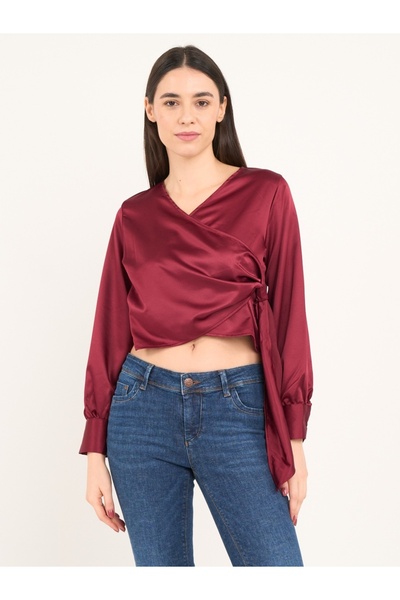 Timeout Women's long-sleeved shirt in solid color