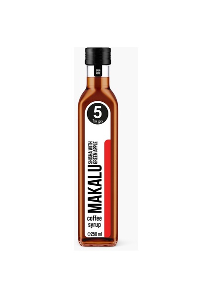 5 to go Sirop cafea, Makalu Shisha 250ml,