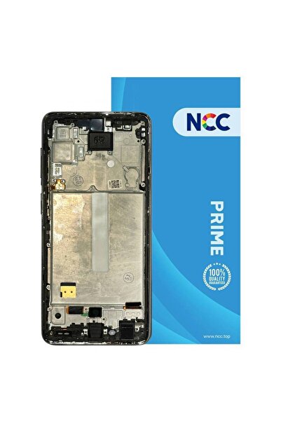 NCC Ecran Compatibil Samsung A52s 5G (A528) - Cu Rama - NCC-A528-BLACK-INCELL