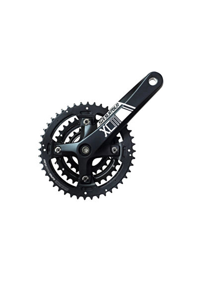 Suntour Angrenaj pentru bicicletă XCM-T414 PBBG/SQ+ap.ng 22x32x44T 175mm Negru