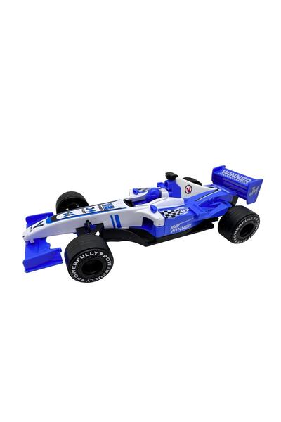 JPT Model Formula 1 Warrior Blue 1:20 Pull-Back